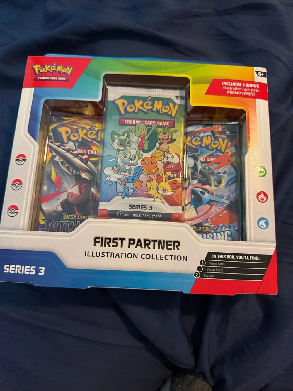 Pokemon First Partner Illustration Collection Series 3 - Blue, Red, Green